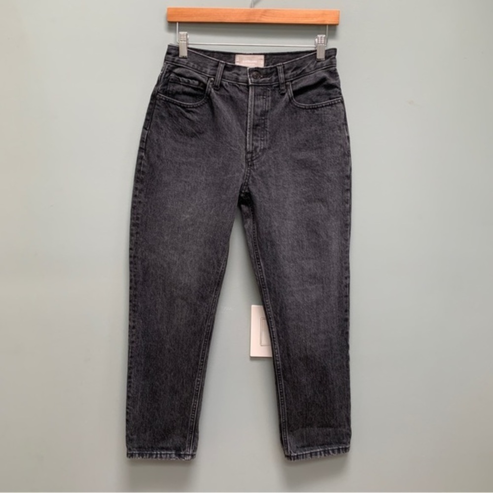 Everlane Black Cheeky Jean Crop size 26